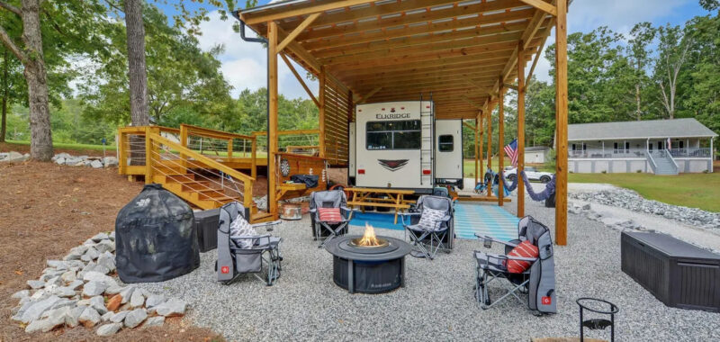15 Creative Permanent Camper Site Ideas for the Ultimate Home Away From Home