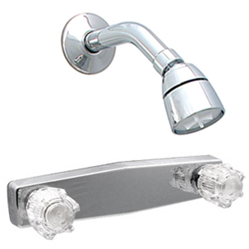 2. Ultra 8 Chrome Shower Faucet for Mobile Home