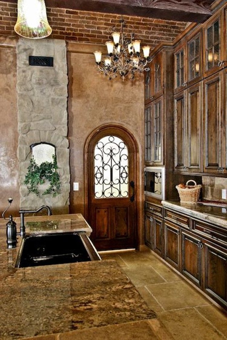 country-style-wooden-door-kitchens