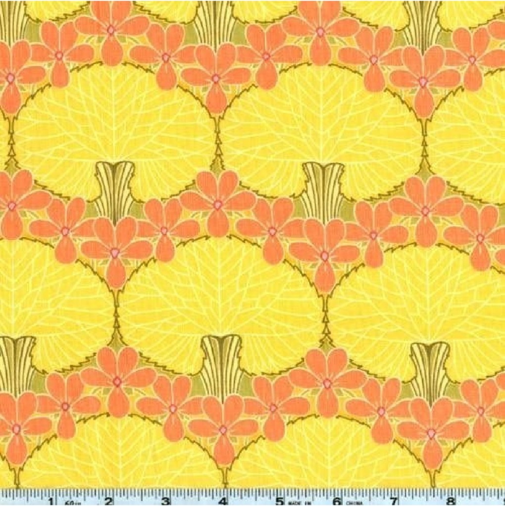 yellow-and-orange-fabric