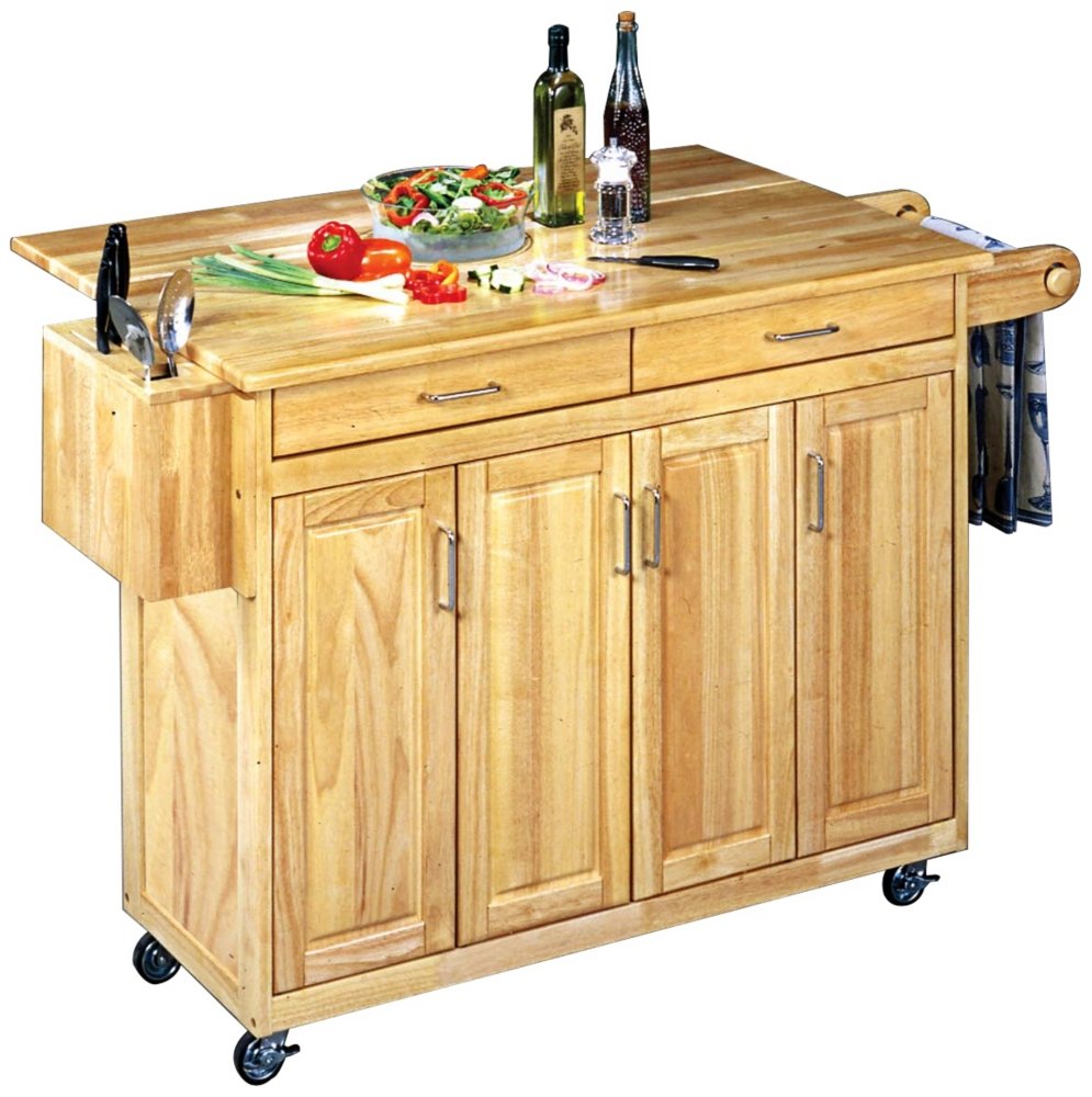 mobile-kitchen-island-with-breakfast-bar