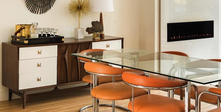 Modern Glass Dining Table