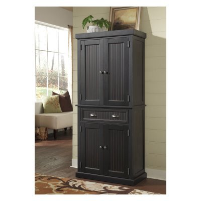 black-pantry-cabinet