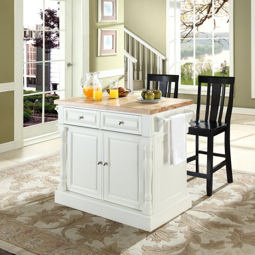 black-white-kitchen-island-with-stools