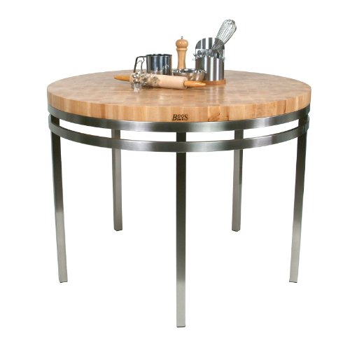 designer-round-kitchen-island-in-cherry