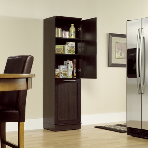 narrow-storage-cabinet-with-recycle-bin