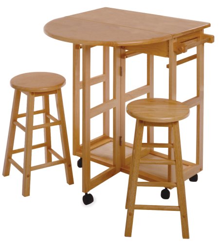 small-kitchen-carts-with-stools