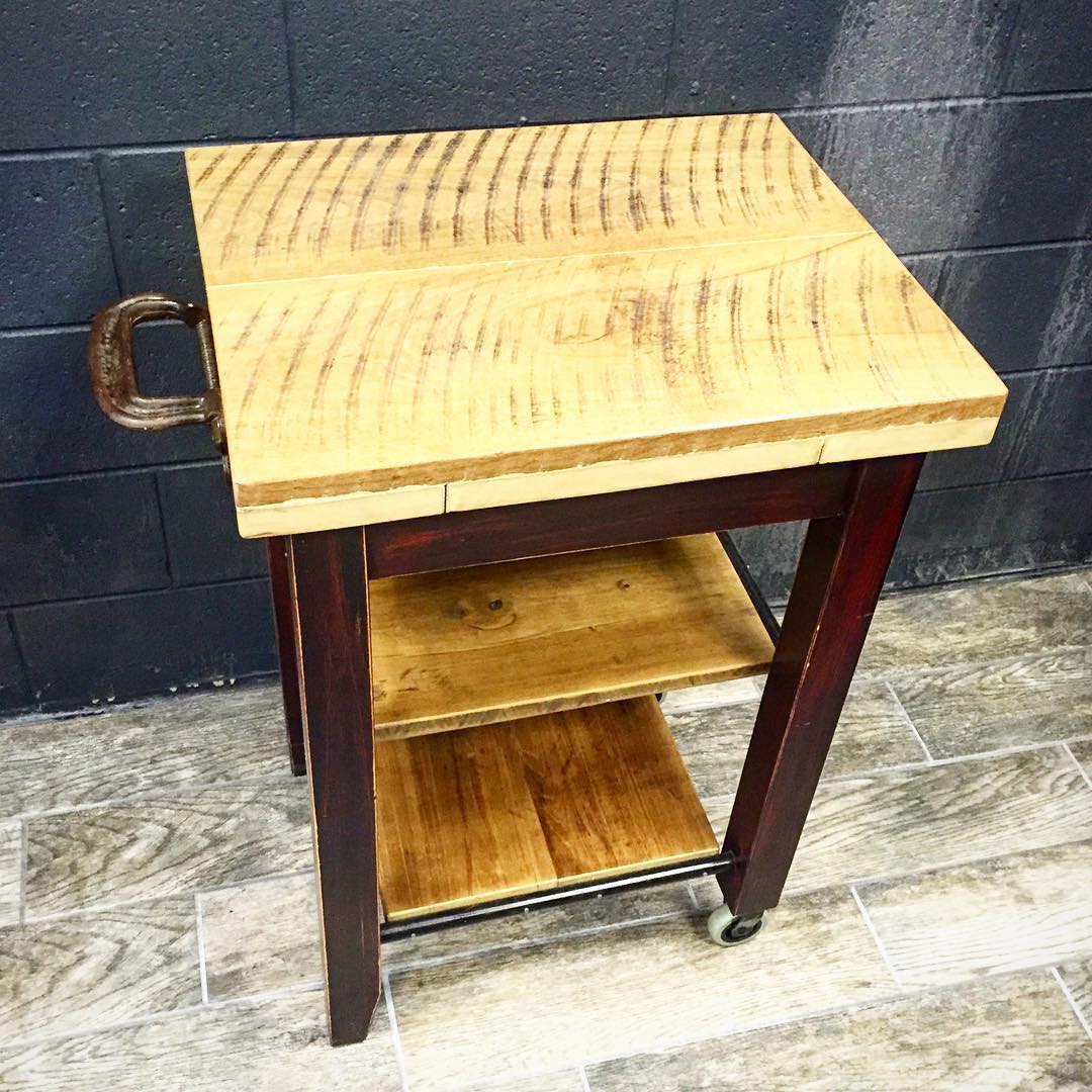 wooden-butcher-block-kitchen-carts