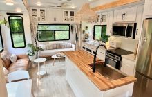 5th Wheel Camper Interior Remodel