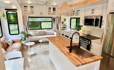 5th Wheel Camper Interior Remodel