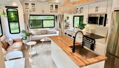 5th Wheel Camper Interior Remodel