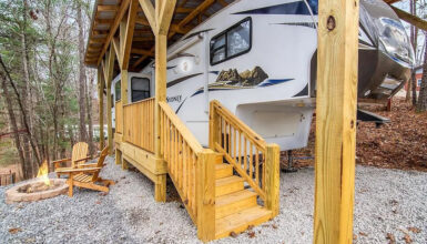 5th Wheel RV Camper Remodel That Feels Like Home