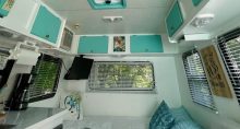 A Stunning Vintage Caravan Interior Makeover Retro Charm Meets Fresh Style