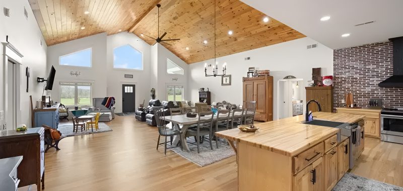 Barndominium-Open-Concept-Kitchen Ideas
