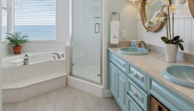 15 Beach House Bathroom Ideas Full of Light and Coastal Charm