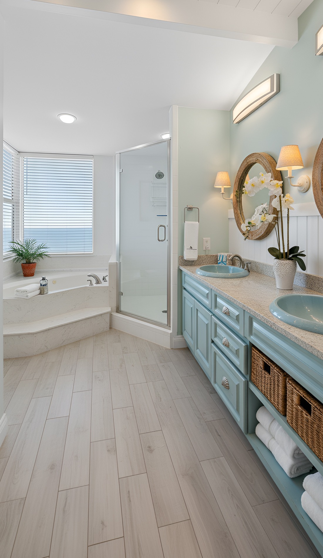 15 Beach House Bathroom Ideas Full of Light and Coastal Charm