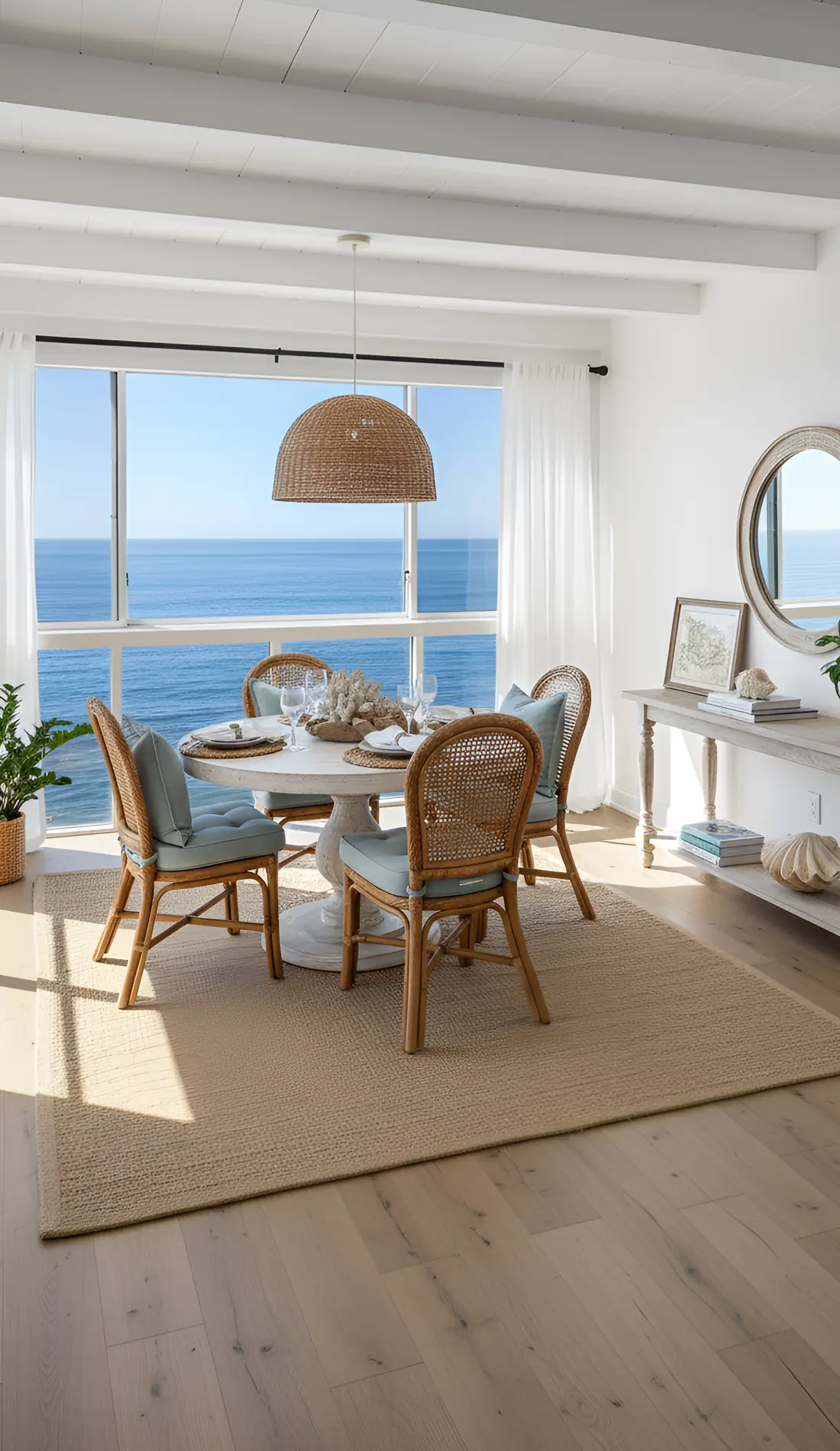 20 Beach House Dining Room Ideas for a Breezy Coastal Look