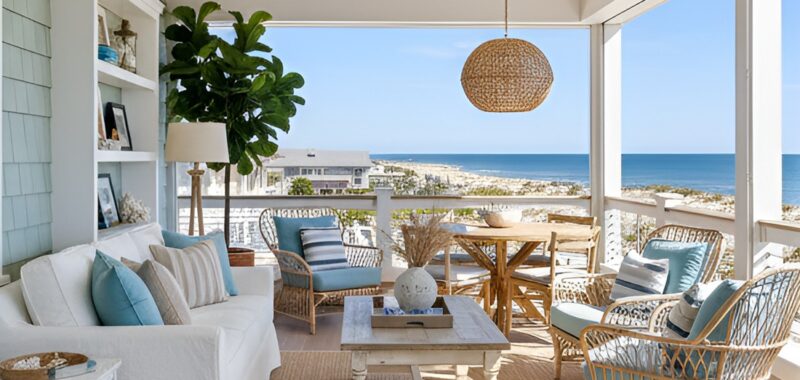 15 Beach House Front Porch Ideas That Add Instant Curb Appeal