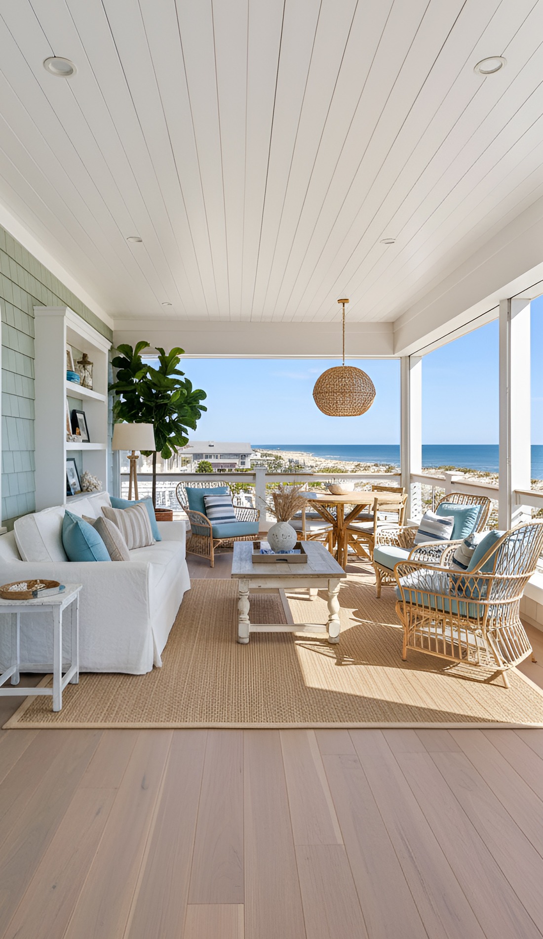 15 Beach House Porch Ideas That Add Instant Curb Appeal