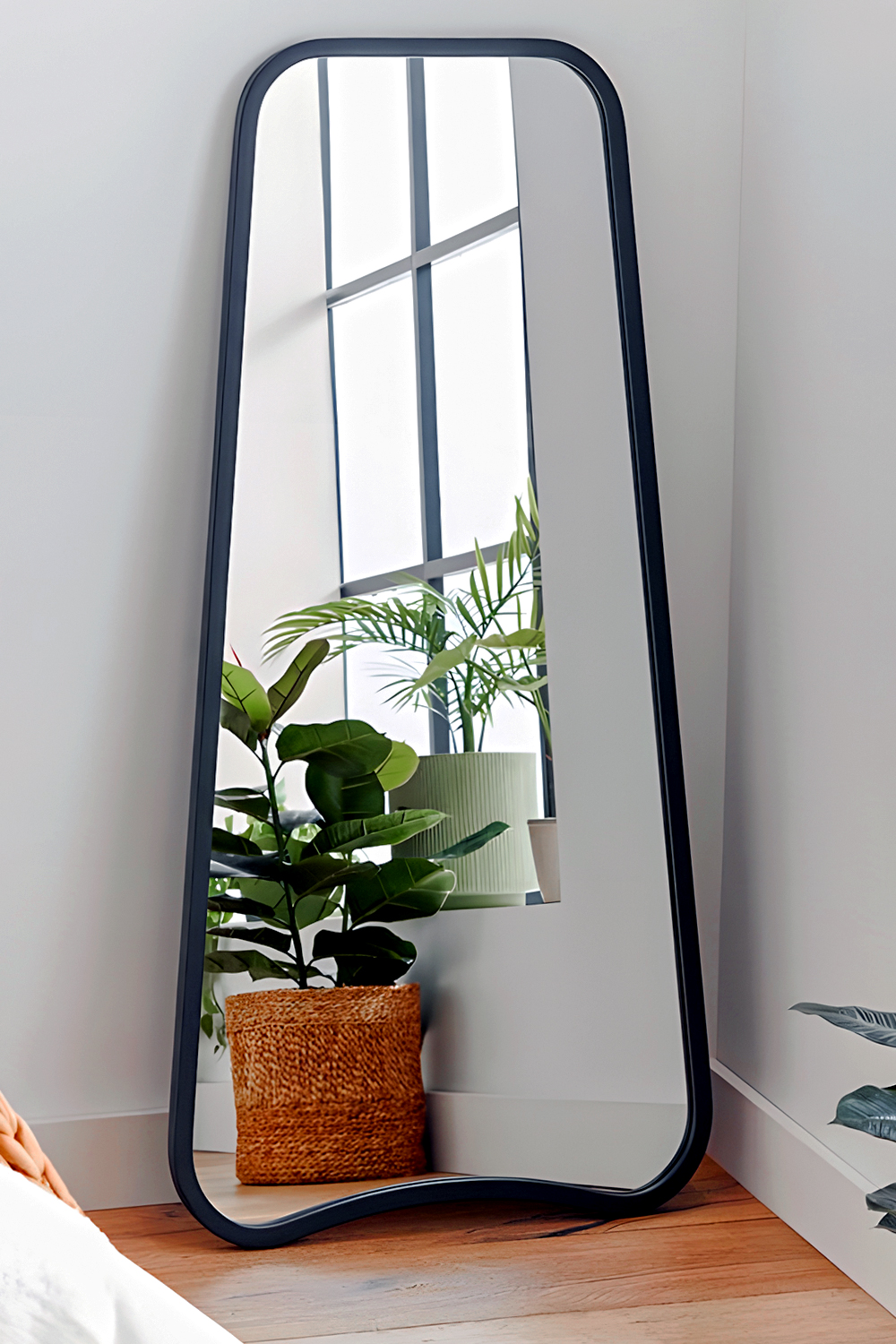 Bedroom--Triangular Corner Mirror