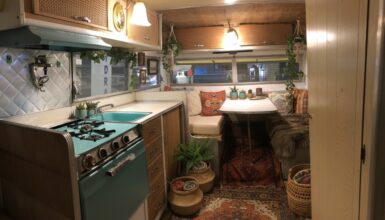 Boho Caravan Interior Decorating Ideas