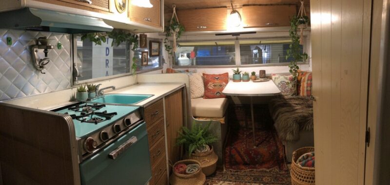 Boho Caravan Interior Decorating Ideas