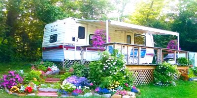 Camper Landscaping