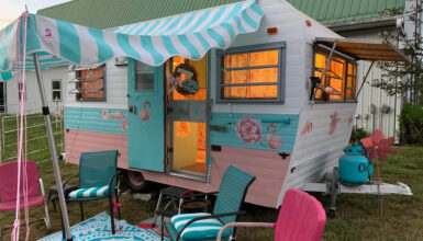 Charming Retro Caravan Makeover