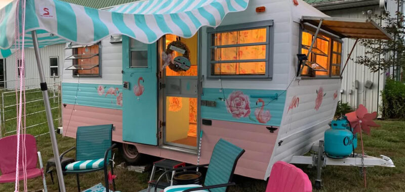 Charming Retro Caravan Makeover