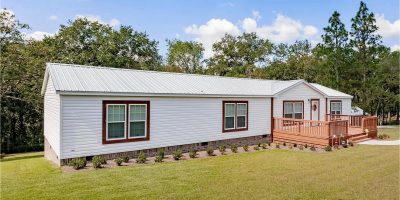 Single Wide Mobile Home Exterior Paint Color Ideas