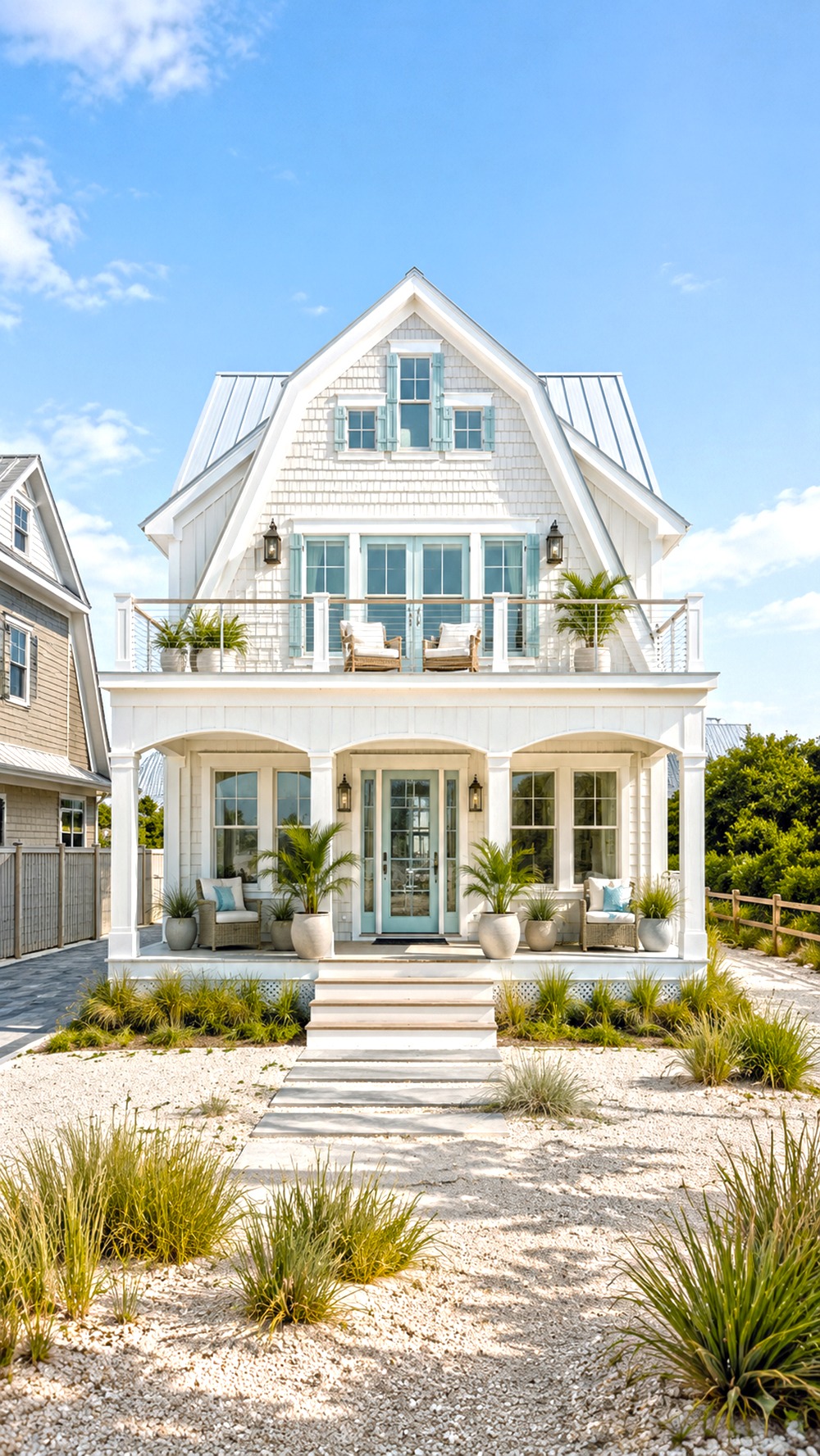 Coastal Beach House Exterior Ideas