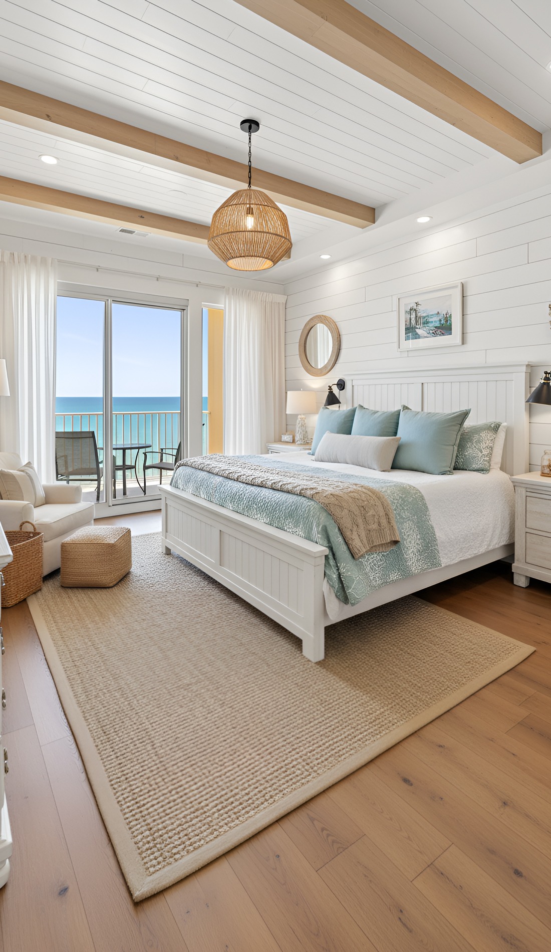 17 Coastal Farmhouse Bedroom Ideas With Relaxed Cottage Style