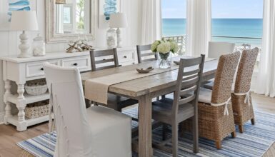 15 Coastal Farmhouse Dining Room Ideas