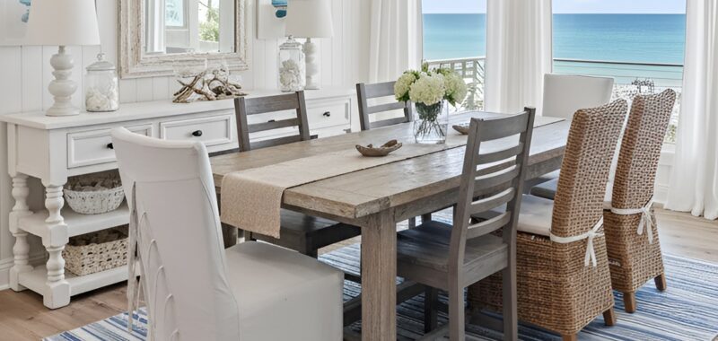 15 Coastal Farmhouse Dining Room Ideas