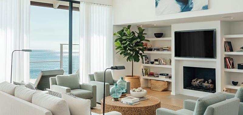 Contemporary Coastal Living Room Ideas