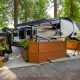 Cozy Fifth Wheel RV Campsite