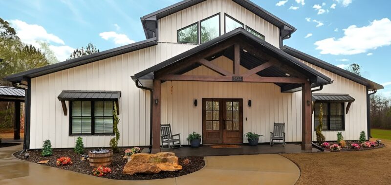 Farmhouse Barndominium Exterior