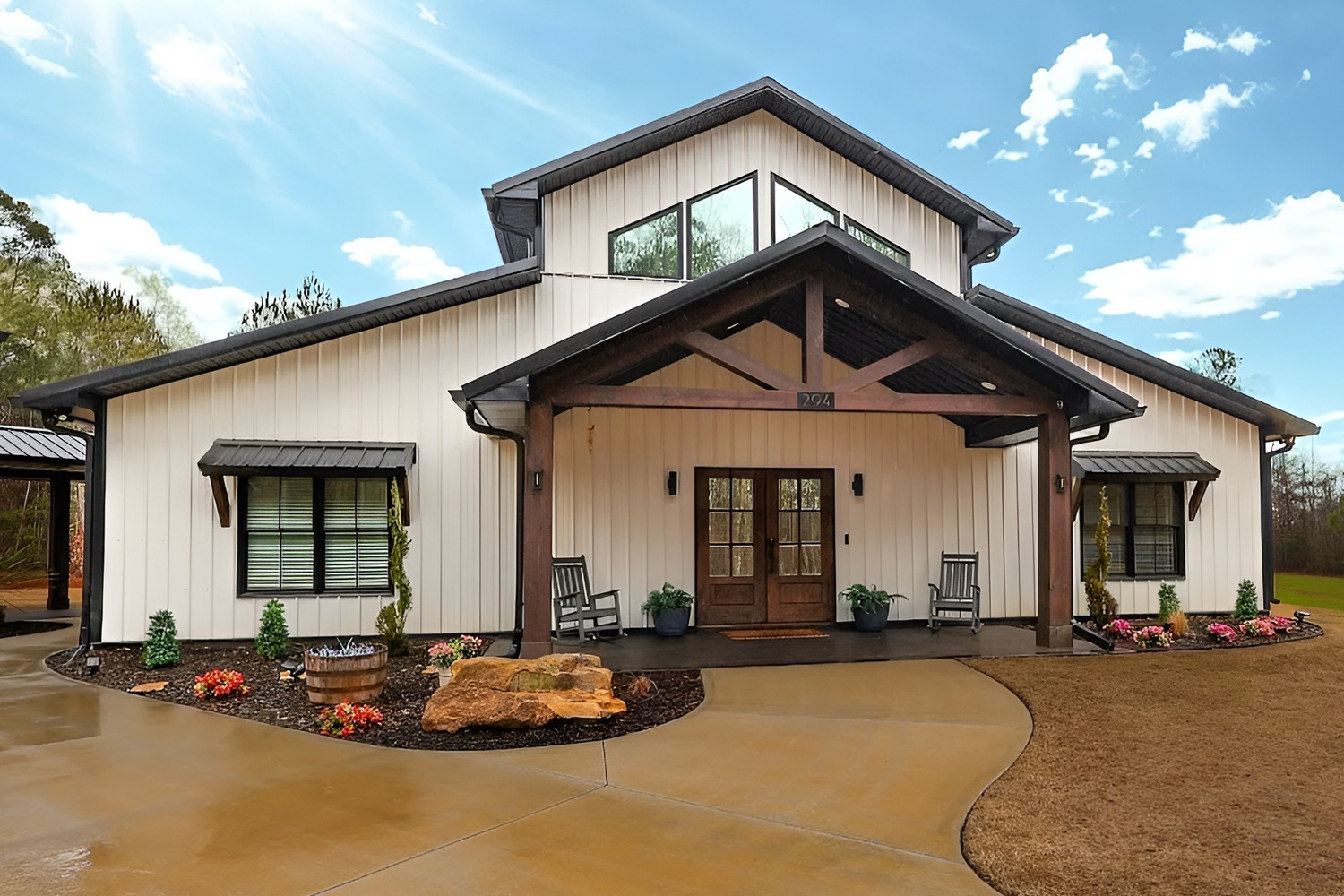 15 Farmhouse Barndominium Exterior Ideas
