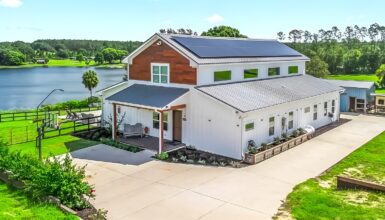 Inside a Stunning Farmhouse Barndominium