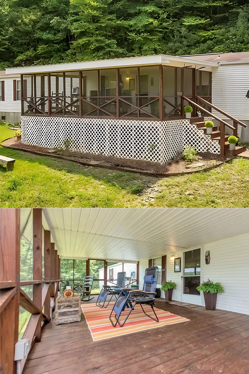 Forest Edge Screened-In Porch