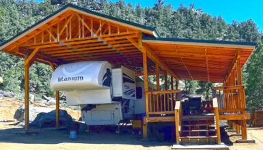 How to Build an RV Cover With Deck
