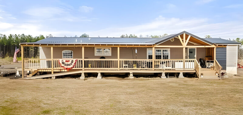 A Look Inside This Single Wide Mobile Home Makeover: Rustic Charm Meets Modern Comfort