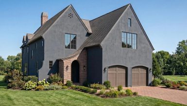 Inside a Striking Black Tudor House