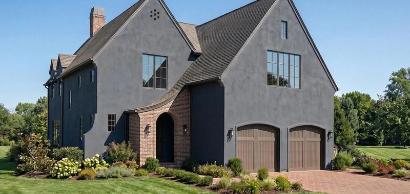 Inside a Striking Black Tudor House