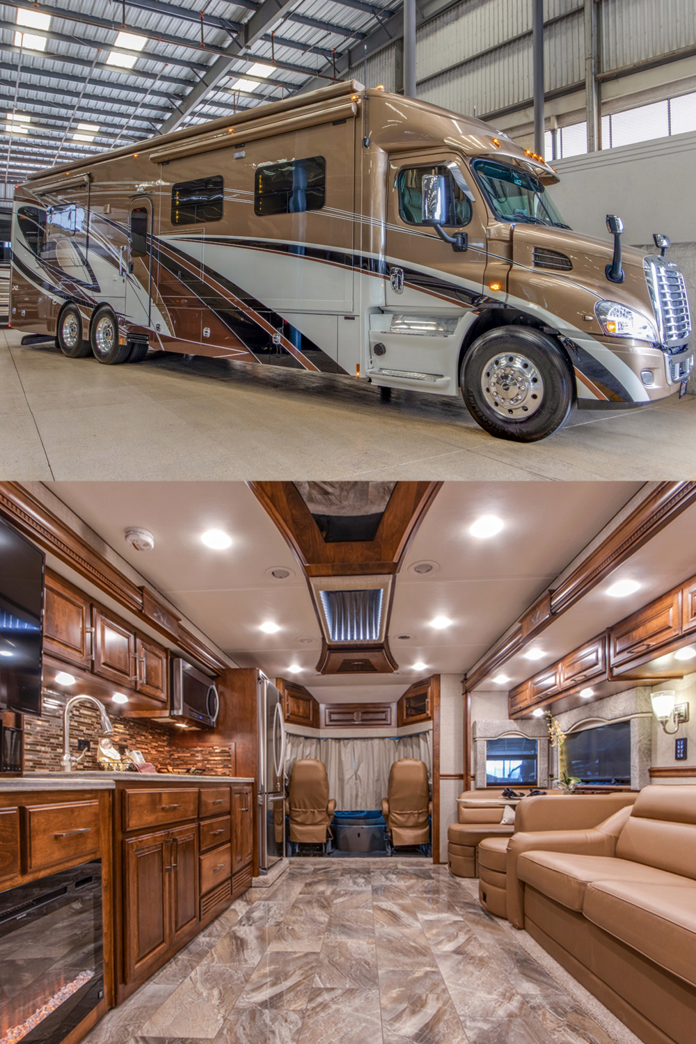 Step Into This Amazing Luxury Motorhome Interior Step Into This Amazing Luxury Motorhome Interior