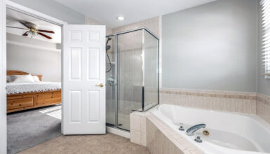 10 Master Bathroom Door Ideas for Seamless Bedroom Connectivity