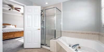10 Master Bathroom Door Ideas for Seamless Bedroom Connectivity