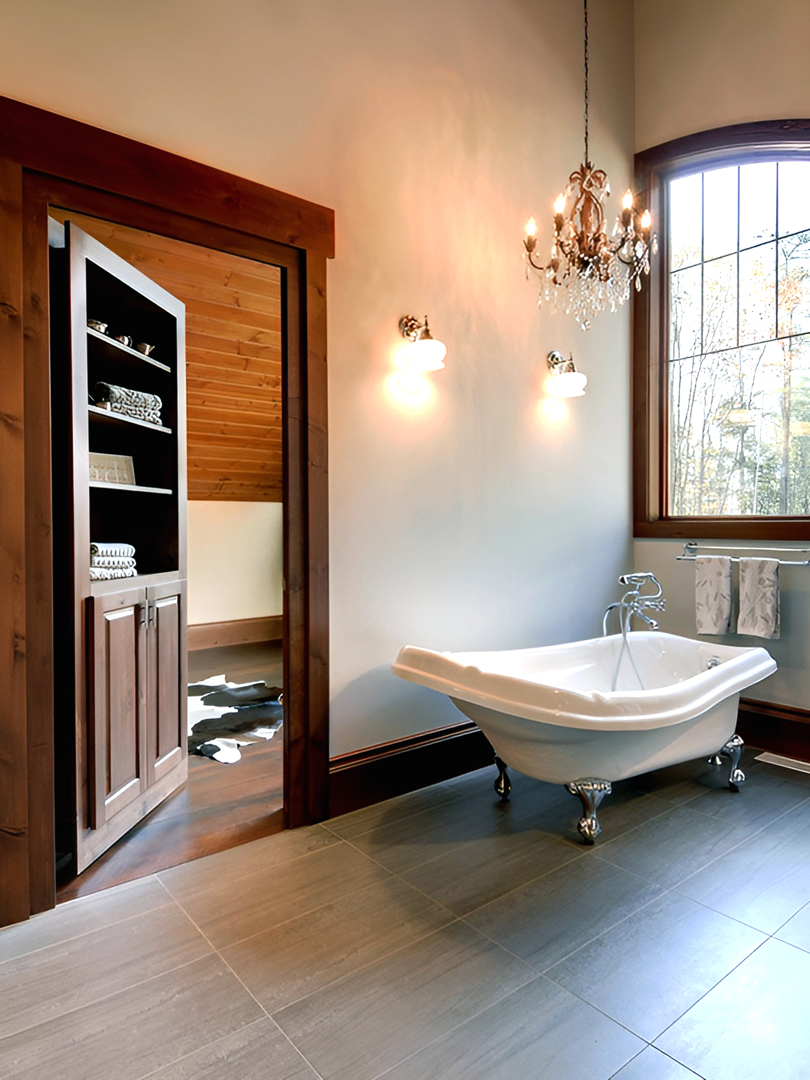 Master Bathroom Hidden Doors