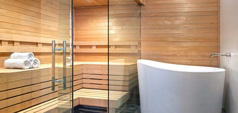 15 Master Bathroom Sauna Design Ideas