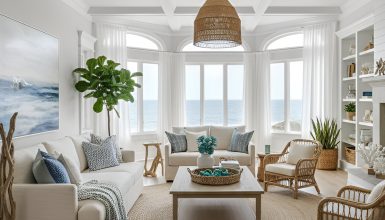 Modern Coastal Living Room Ideas